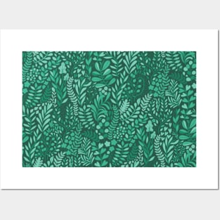 Botanical Leaves Posters and Art